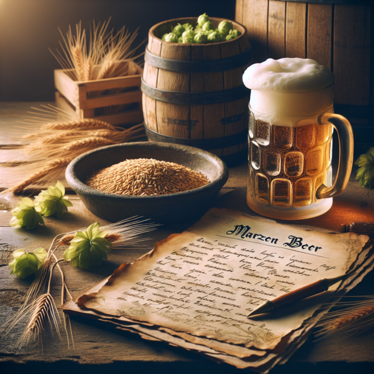 Deliciosa Receta de Cerveza Märzen: Aprende a Hacer Tu Propia Märzen Beer en Casa