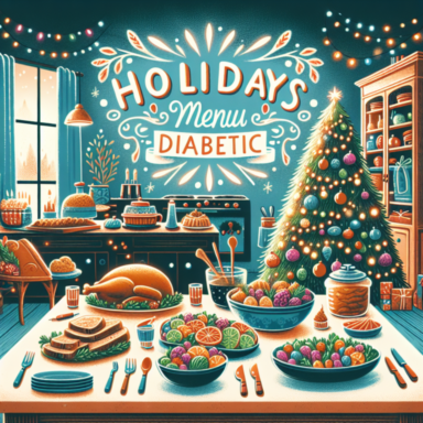 Delicioso Men&uacute; Navide&ntilde;o para Diab&eacute;ticos: Recetas Saludables y Festivas