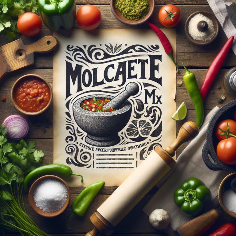 Delicioso Molcajete MX: La Receta Tradicional que Despierta Sabores Mexicanos