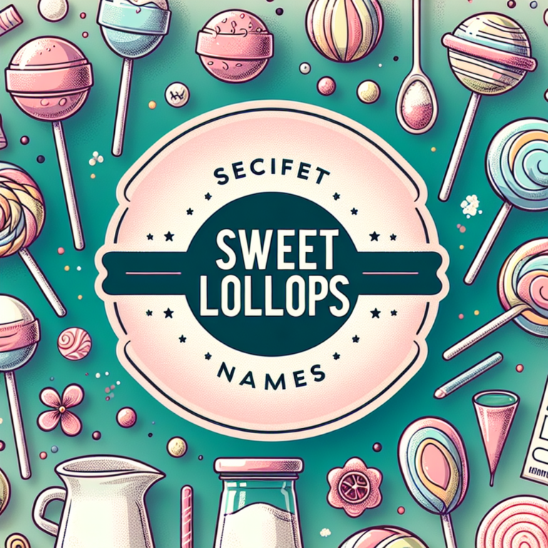 Las Mejores Ideas de Nombres para Paletas de Dulce que Encantarán a Todos