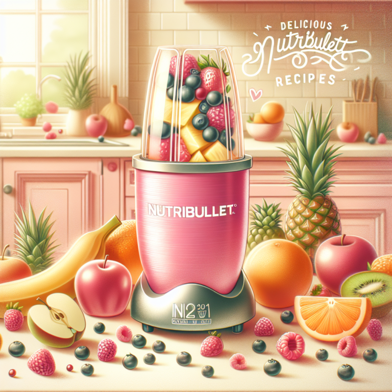 ### “Deliciosas Recetas en Nutribullet Rosa: Batidos Saludables y Coloridos