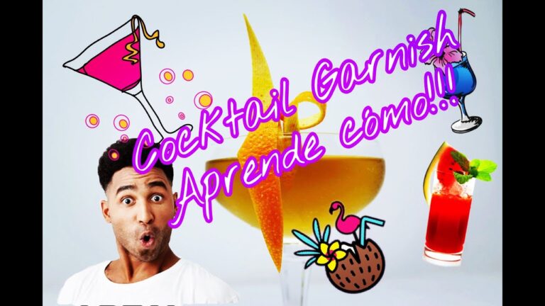 Garnituras Creativas para Cocteles Perfectos