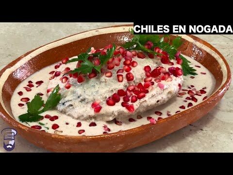 Receta Original de Chiles en Nogada