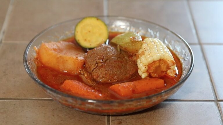 Deliciosa Receta de Mole de Olla de Res Rojo
