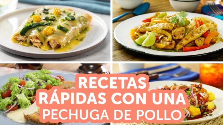 Deliciosas recetas con pechuga de pollo aplanada