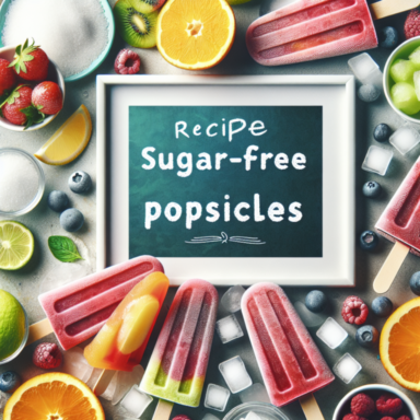Deliciosas Paletas Sin Az&uacute;car: Receta F&aacute;cil y Saludable para Disfrutar en Verano
