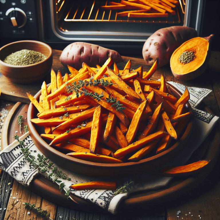 Deliciosas Papas Fritas de Camote al Horno: Receta Saludable y Crujiente