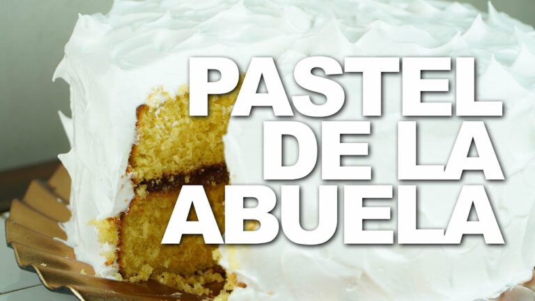 Recetas de Pasteles para Abuelitas: Tradici&oacute;n y Sabor