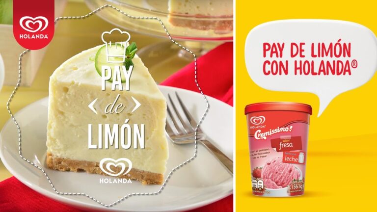 Delicioso helado de limón al estilo Holanda | Actualizado agosto 2025