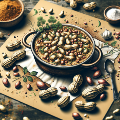 Pepitoria de Cacahuate: Receta Tradicional Mexicana F&aacute;cil y Deliciosa