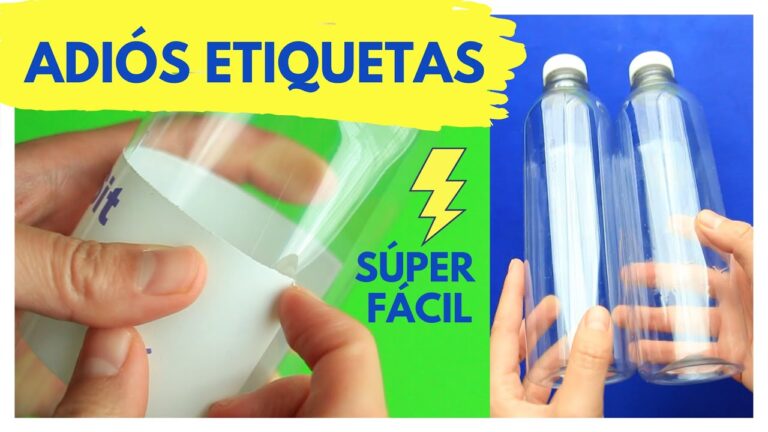 Estrategias Efectivas para Quitar Pegamento de Etiquetas en Pl&aacute;stico