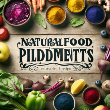 Descubre cómo utilizar pigmentos naturales en alimentos: Recetas y beneficios