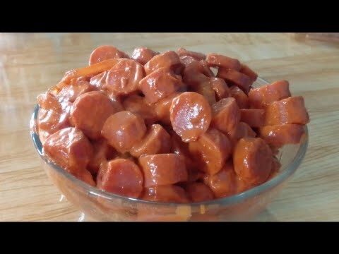Salchichas Enchipotladas con Mayonesa: Un Delicioso Encuentro de Sabores