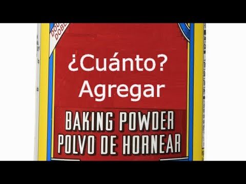 ¿Qué es el polvo para hornear y cómo se utiliza?