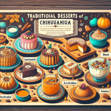 Descubre los Deliciosos Postres T&iacute;picos de Chihuahua: Recetas Tradicionales que Debes Probar