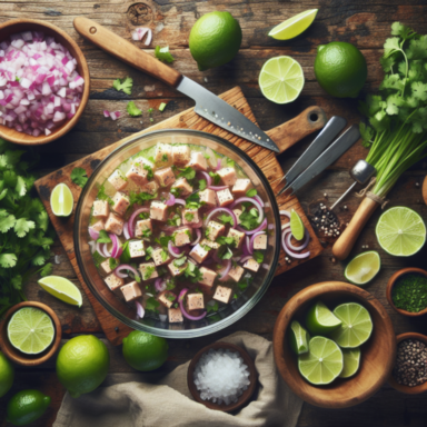 Delicioso Ceviche de Soya Texturizada: Receta F&aacute;cil y Vegana