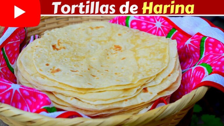 Receta Perfecta de Tortillas de Harina para un Kilo