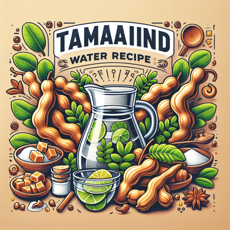 Deliciosa Receta de Agua de Tamarindo: Refrescante y Fácil de Preparar