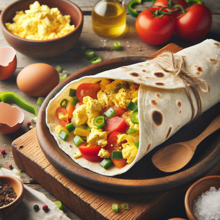 Deliciosa Receta de Burritos de Huevo: ¡Fáciles y Rápidos de Preparar!