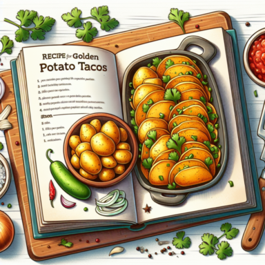 Receta F&aacute;cil de Tacos Dorados de Papa: Deliciosos y Crujientes en Casa