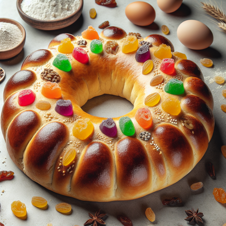 Deliciosa Rosca de Reyes Lecaroz: Receta Tradicional para Celebrar la Epifanía