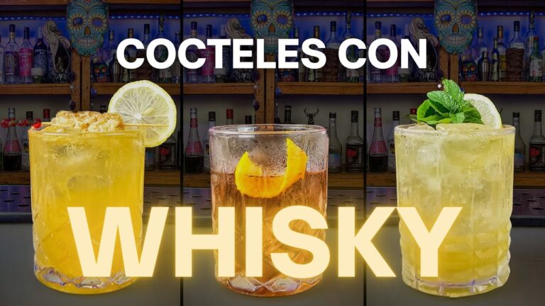 Deliciosas Bebidas Preparadas con Whisky