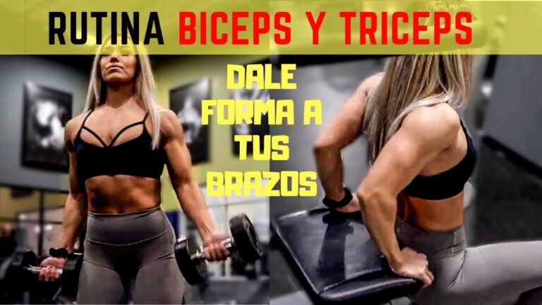 Rutina Efectiva de Bíceps y Tríceps para Mujeres