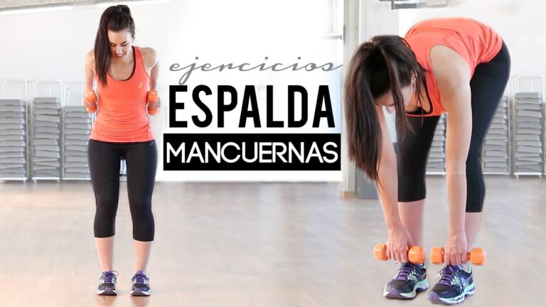 Ejercicios Efectivos con Mancuernas para Fortalecer la Espalda en Mujeres