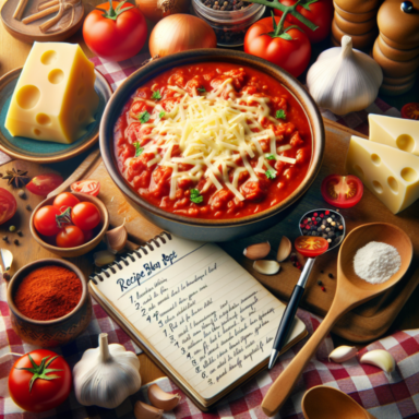 Deliciosa Salsa de Tomate con Queso: La Receta Perfecta para Tus Platillos