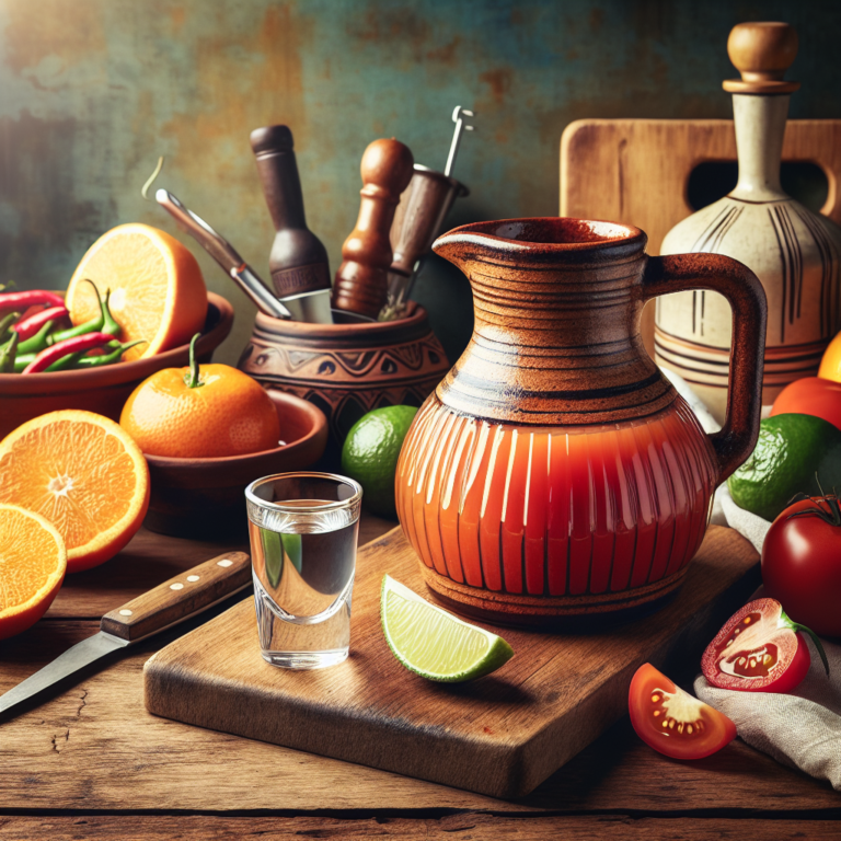 Deliciosa Sangrita Preparada: Receta F&aacute;cil y Aut&eacute;ntica para Acompañar Tequila
