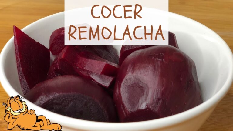 C&oacute;mo Cocer Betabel Perfectamente