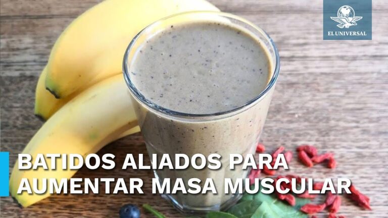 Mejores Licuados para Aumentar Masa Muscular