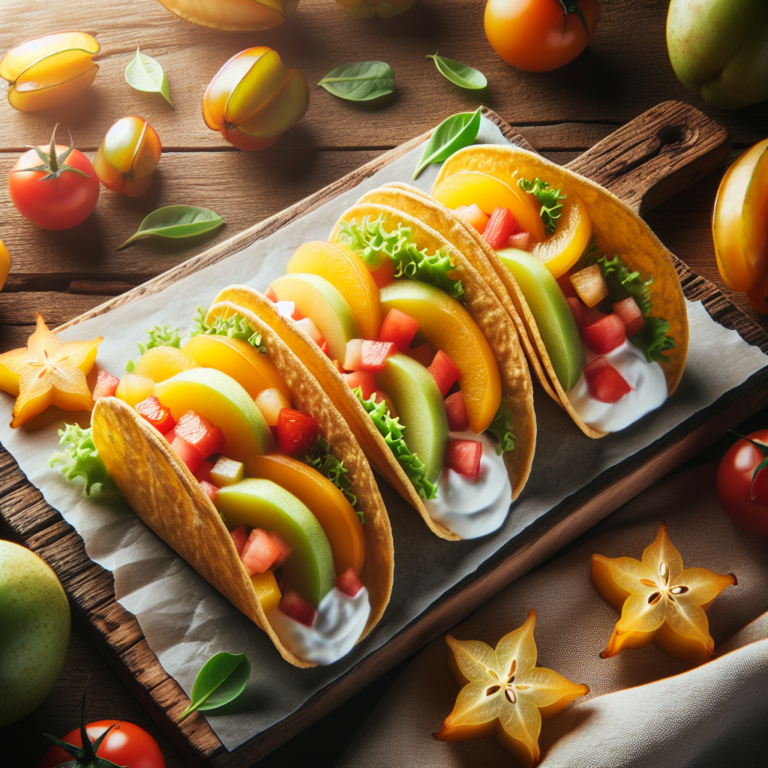 Deliciosos Tacos de Carambola: Una Receta Innovadora para Sorprender tus Sentidos