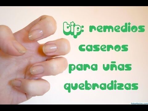 Tratamientos Caseros para U&ntilde;as D&eacute;biles y Quebradizas