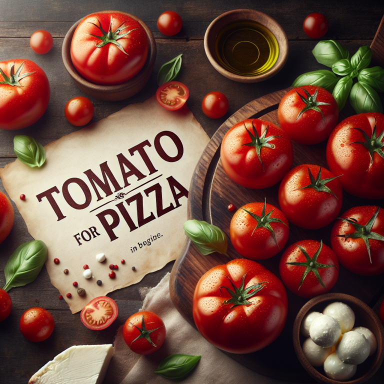 Deliciosa Receta de Salsa de Tomate para Pizza Casera – Perfecta para Pizzas Gourmet