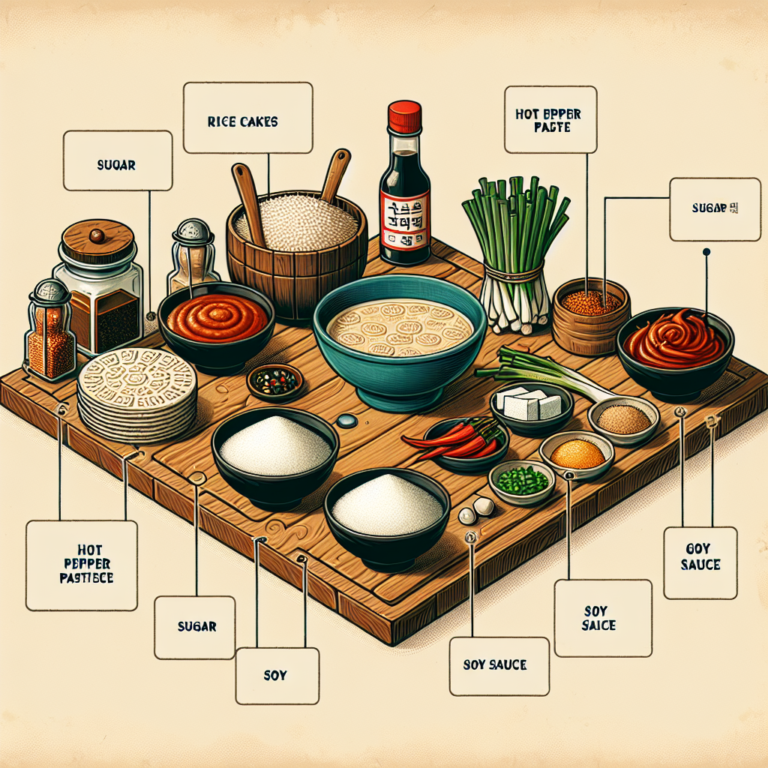 Todo sobre Tteokbokki: Ingredientes Auténticos para una Receta Perfecta