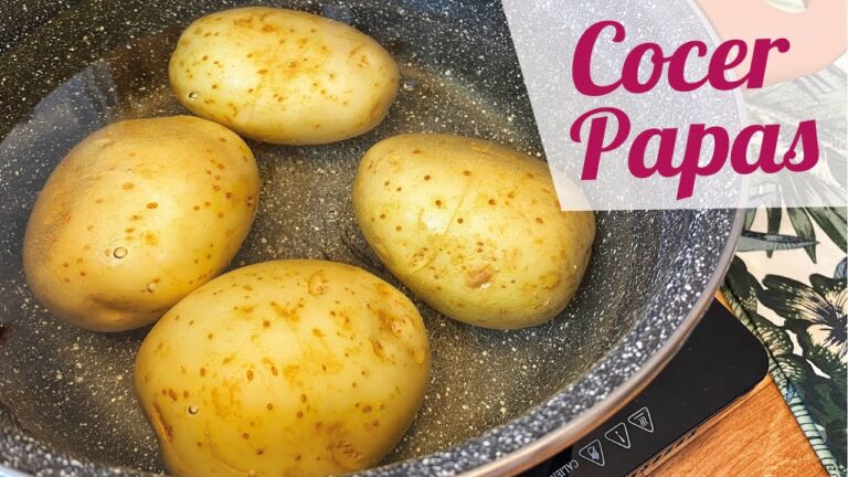 Tiempo de cocción ideal para papas