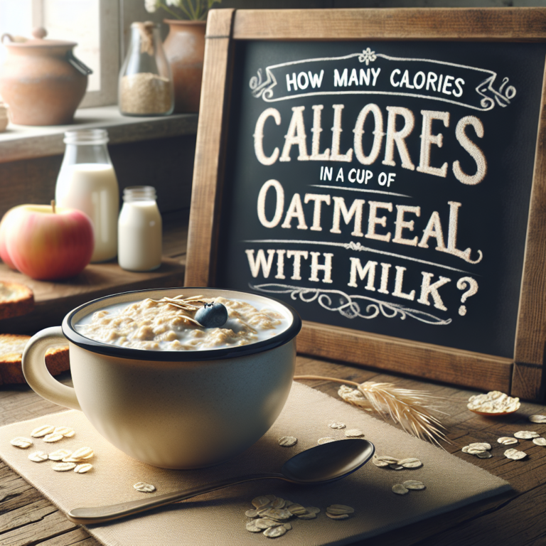 ¿Cuántas calorías tiene una taza de avena con leche? Descubre la receta y sus beneficios