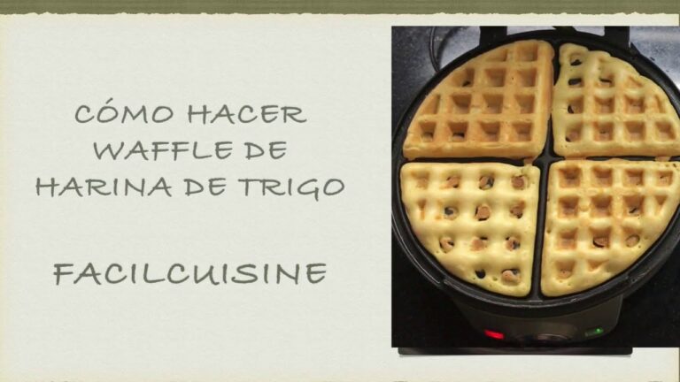 Mejores Harinas para Hacer Waffles Perfectos