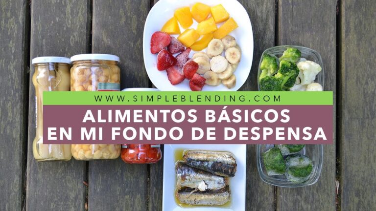 Esenciales para una Despensa Bien Surtida