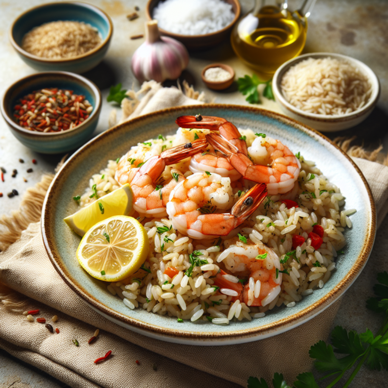 Delicioso Arroz con Camarones: Sabores Auténticos de la Cocina Marina