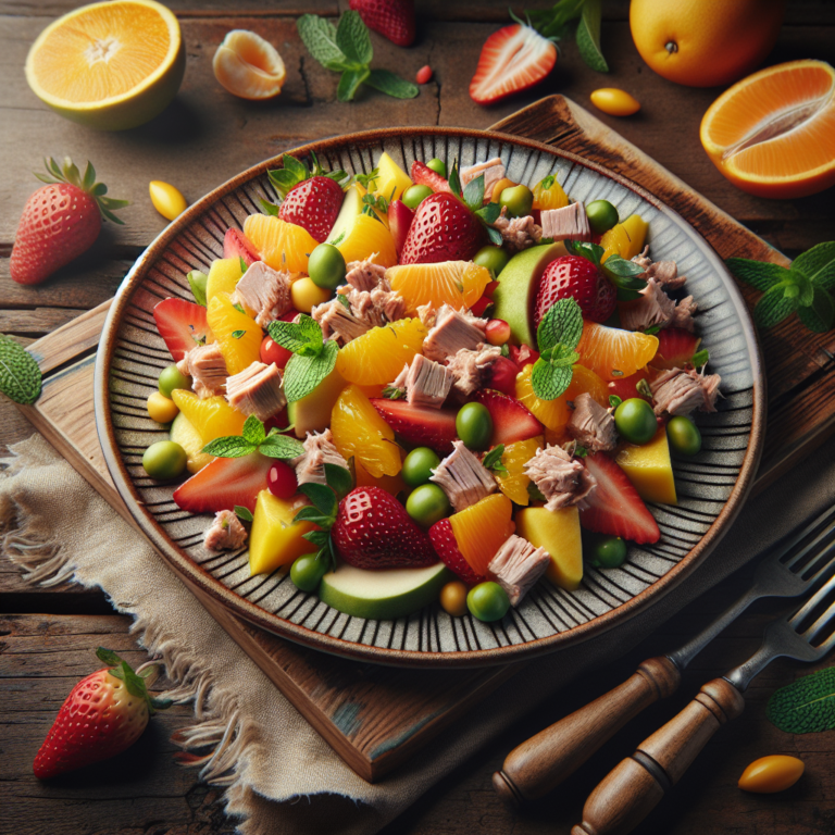 atun con fruta