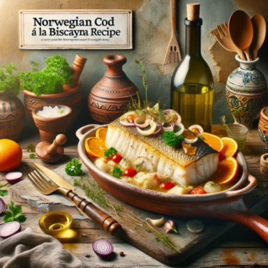 Deliciosa Receta de Bacalao Noruego a la Vizcaína: Tradición y Sabor