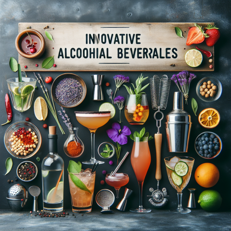 10 Bebidas Alcohólicas Innovadoras que Debes Probar Este Año