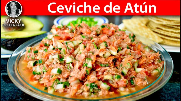Cómo Preparar Ceviche de Atún: Receta Fácil y Deliciosa en 10 Pasos