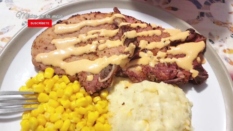 Delicias para acompañar las chuletas ahumadas
