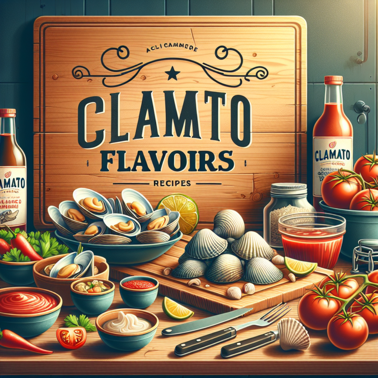 Descubre los Deliciosos Sabores del Clamato: Recetas Perfectas para Cada Ocasión