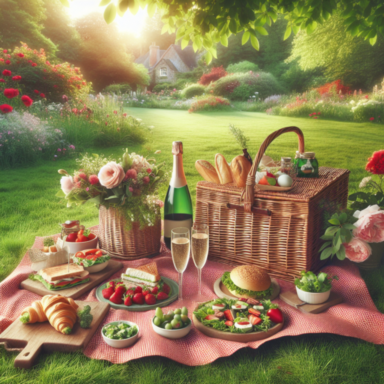 Deliciosa Comida para Picnic Rom&aacute;ntico: Recetas F&aacute;ciles y R&aacute;pidas