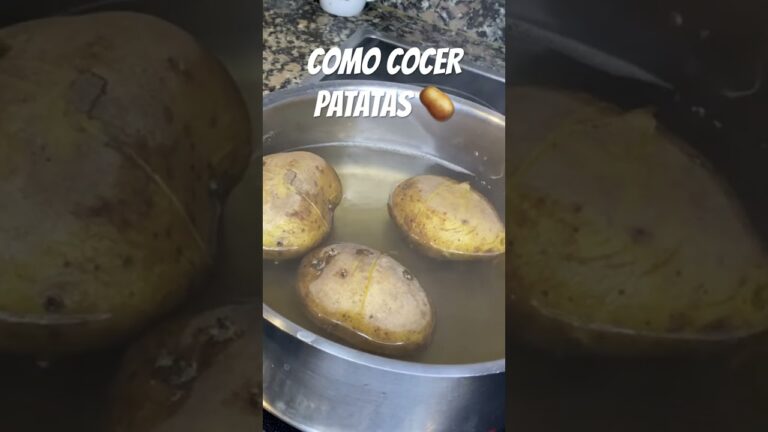 Tiempo de cocci&oacute;n ideal para las papas