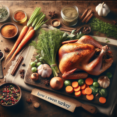 como preparar pavo dulce